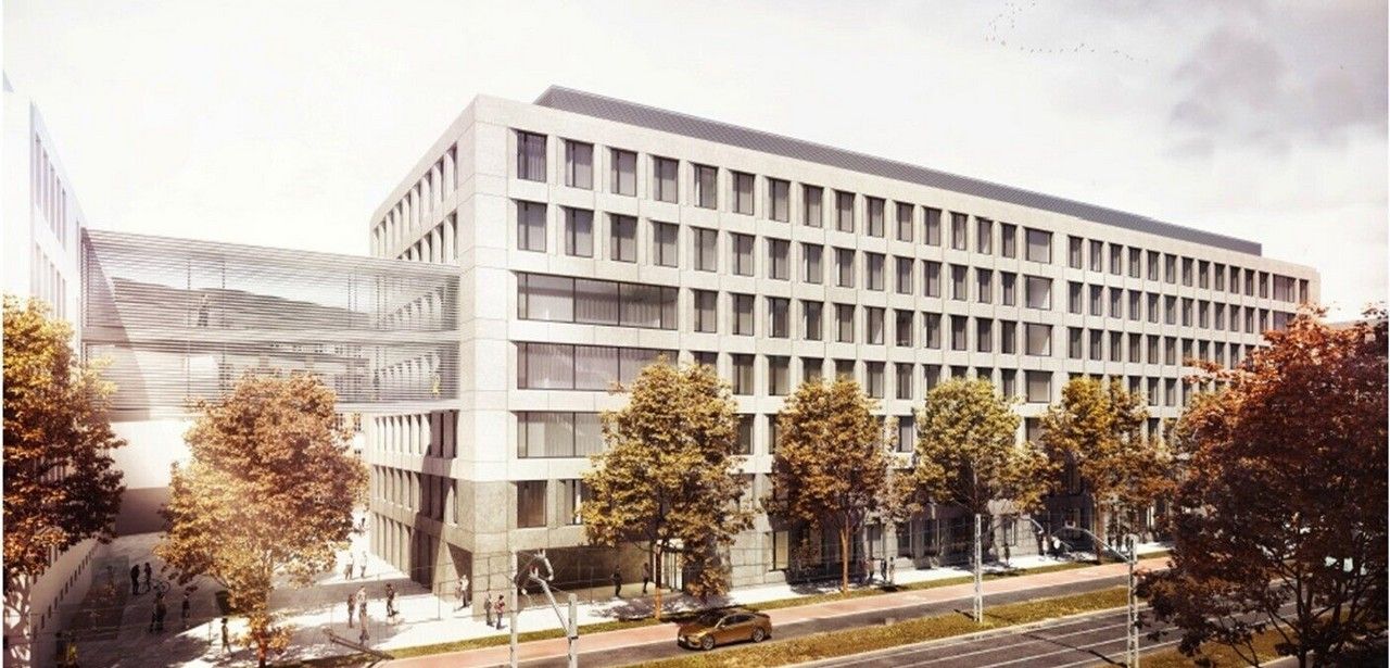HOCHTIEF erhält bedeutenden PPP-Großauftrag für Justizzentrum (Foto: Visualisierung Architekten plan2)